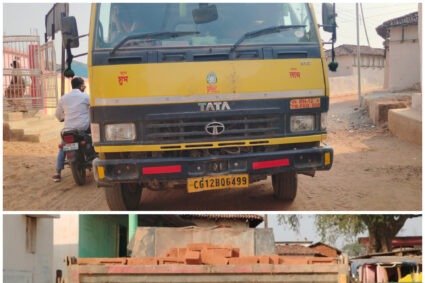 कोरबा में अवैध ईंट परिवहन का खेल तेज, बिना रॉयल्टी सड़कों पर दौड़ रहे टीपर, नियमों की खुली धज्जियां